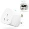 Australia To UK Adapter (2 Pack) | 2 x MyTravelPal® Travel Adaptors With 10A Fuse | Accepts Australia, China, New Zealand, Argentina Plugs For Use in UK | Type I Adapter