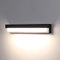 YOHAYO Lampes solaires d'extérieur avec détecteur de mouvement 3 modes Lampe solaire murale d'extérieur avec capteurs radar avec télécommande Variable Lampe murale étanche IP65 Blanc chaud