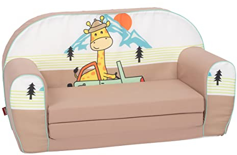 Knorrtoys 75001 - Kindersofa - Giraffe on Tour“