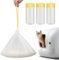 60 Stück Katzentoilettenbeutel mit Zugbändern für PURA X/MAX, Verdickte Heavy Duty 2.5 Mils Selbstreinigende Katzentoilette Müllbeutel - 58 x 35cm