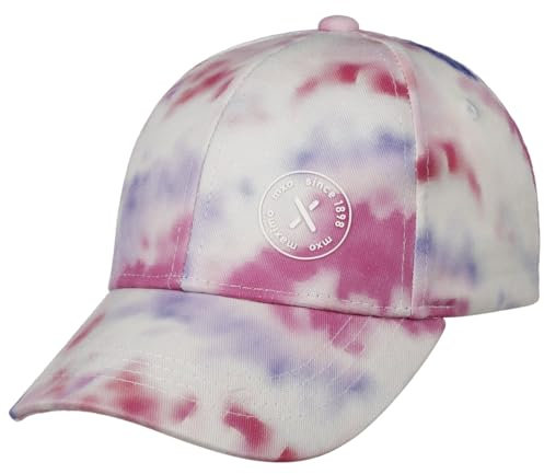 maximo Good Vibes Tie Dye Kindercap Basecap Baseballcap Cap Kinder - mit Schirm Sommer Frühling-Sommer - 47 cm pink
