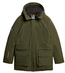 Superdry Herren City Gepolsterter Parka Mantel