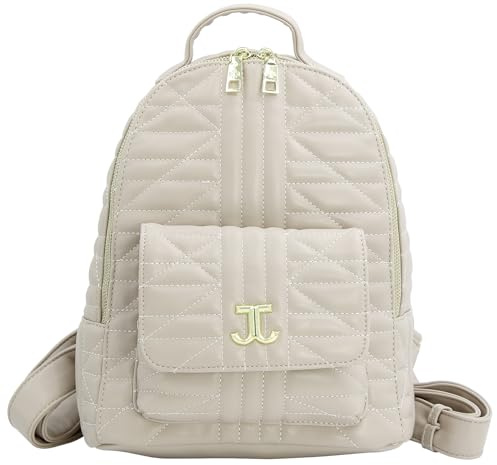 JENNIFER JONES - Kleiner Damen Rucksack, Eleganter Daypack, Süßer Cityrucksack, Casual Backpack, Creme