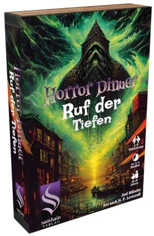 Horror Dinner: Ruf der Tiefen - Samhain Verlag - Krimi Dinner - Horror Dinner - ab 18 Jahren! - bis zu 8 Personen