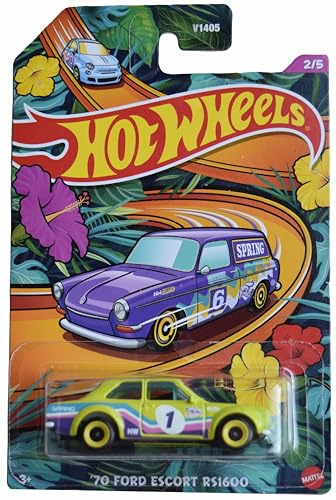 Hot Wheels '70 Ford Escort RS1600, Grün 2/5