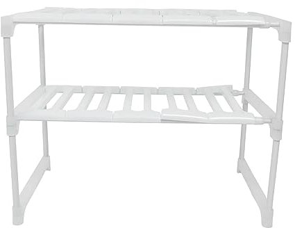 DECHOUS Heavy Duty Kitchen Storage Rack Under Sink Pan Organizer Kitchen Shelf Organiser