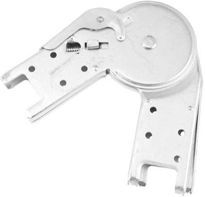 NUOBESTY 1pièce Échelle Pliante Aluminium Avec Charnière Échelle Escamotable à Deux Et Quatre Volets Accessoire Robuste Pour Travaux De Bricolage Et Projets Extérieurs