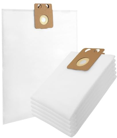 MisterVac | compatible avec les sacs de rechange pour sacs d'aspirateur 10 pièces Nilfisk VP 400 H EU