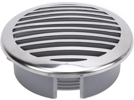 Tosuny Rejilla de Ventilación de Flujo de Aire del Barco, Ventilación Decorativa Mejorada de 4 Pulgadas Cubierta de de Flujo de Aire Alto Pulido para el Yate