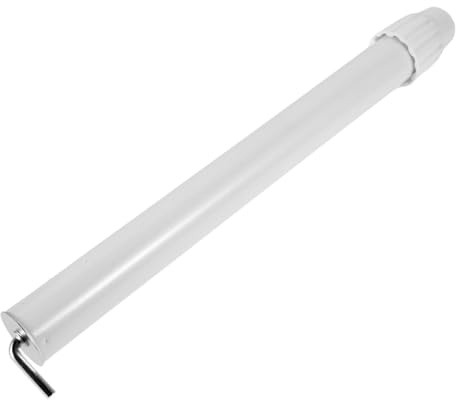 CHILDWEET Adjustable Iron Fan Lifting Rod Extension for Floor Fan Support Column Compatible with Brands of Electric White Sturdy Replacement Part for Home Cooling
