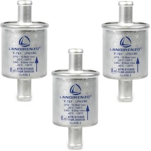 3 Filtro Gpl Landi Renzo F-781 14mm Altezza 10Cm