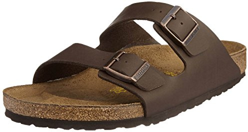Birkenstock Arizona Women's Dark Brown Birko-Flor Sandal 39 / Women's US Size 8-8.5