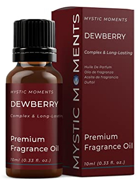 Mystic Moments | Dewberry Fragrance Oil | 10ml | Dewberry notes create a sweet berry floral scent for candles, soaps, wax melts and diffusers.