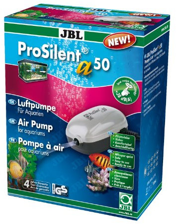 JBL ProSilent a50 6054000 Luftpumpe für Süß- und Meerwasseraquarien von 10 - 50 L