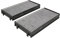 MAHLE LAK 221/S Innenraumfilter Aktivkohlefilter u.a. passend für BMW X5 (F15/ F85)