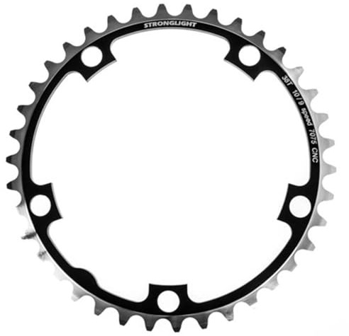 Stronglight Zircal 7075 T6 Kettenblatt Silber,Schwarz 53 zähne