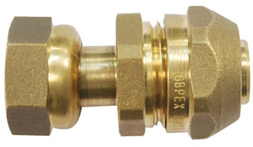 Boutté 3182067 PRF1612ET Union laiton femelle 12 x 17 écrou tournant pour tube polyéthylène réticulé ø 16