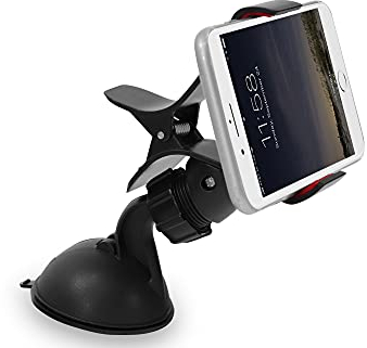 Streetwize - Universal Suction Mount Smartphone Holder, Super Strong Suction - Gadget Holder, Phone Holder - Windscreen and Dashboard Mount 360° Rotation (SWGH14)