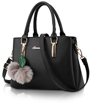 Nicole&Doris Neue PU-Leder beiläufige Art und Weise Handtasche Schultertasche Messenger Bag