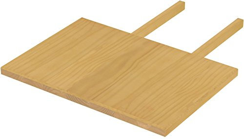 Ansteckplatte 50x73 Eiche hell Rio Classico oder Rio Kanto - Pinie Tischverlängerung Echtholz - Größe & Farbe wählbar - für Esszimmertisch Holztisch Tisch ausziehbar Brasilmöbel