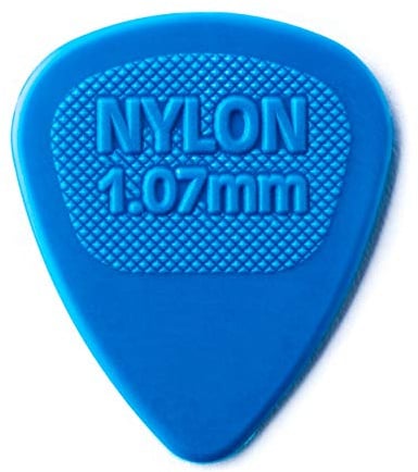 Jim Dunlop 443R1.07 Guitar Picks, 1.07 mm, Blue