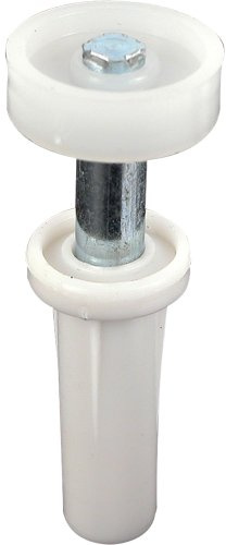 Prime-Line N 6582 Nylon, Spring-Loaded Bi-Fold Door Top Guide Wheel 2 Count (Pack of 1)