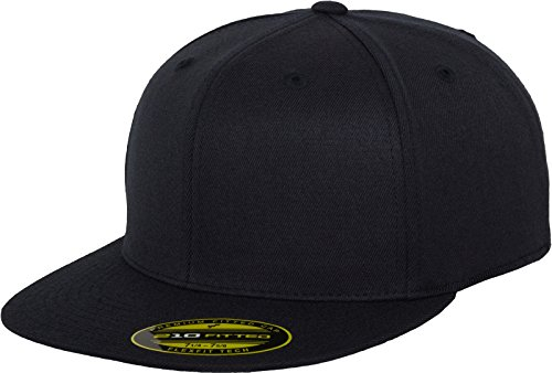 Flexfit Herren Premium 210 Fitted Mütze, Dark Navy, S-M EU