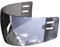 Ronin R3M Spiegel Gerade Geschnittene Hockey Visor (Anti-Kratz / Anti-Beschlag)