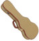 Kinsman - Custodia di qualità per ukulele tenore, in legno, con rivestimento in tweed