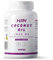 Aceite de Coco 4000 MG en Perlas - Coconut Oil - de HSN | 120 Perlas | Ácidos Grasos de Cadena Media (MCT) | No-GMO, Vegano, Sin Gluten