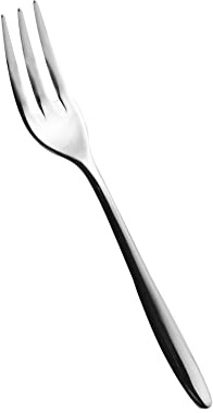 Salvinelli Fast Set Forchette Dessert Acciaio Inox 18/10, Forchette da Dolce, 12 Pezzi, Spessore 2,5 mm, Made in Italy, Finitura lucida
