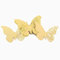 Trimming Shop 50pcs Wedding Place Cards Laser Cut Butterfly Shape Hollow Cup Wedding Name Place Cards for Birthday Engagement Reception Party Favour Wine Glass Top Decoration, Gold
