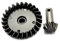 CrazyRacer Harden Chrome Steel Spiral Cut Differential Ring/Pinion Gear 8T/26T for 1/8 H-P-I Savage Flux X XL 4.6 21 25 SS