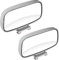 Blind Spot HD Toter-Winkel-Spiegel, Esenlong Universal Auto Blind Spot Spiegel Drehung Weitwinkel Verstellbar Rückspiegel - Silber(2 STK)