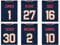 Houston Astros MLB Poster Set mit 6 Baseball Trikots 2021 - Correa, Altuve, Diaz, Ticker, Bregman, Gurriel - 8x10 Halbglanz Posterdrucke