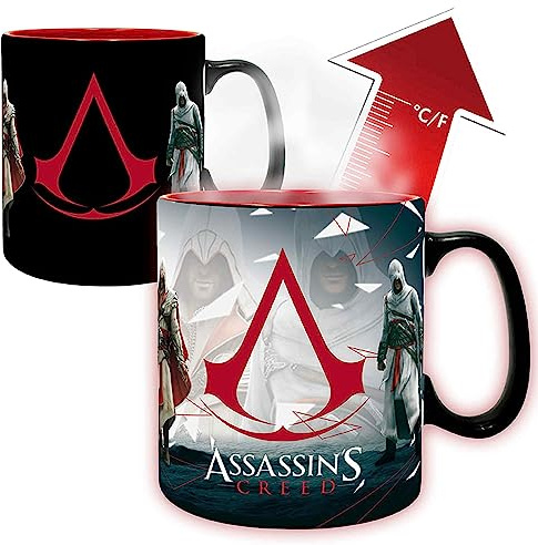ABYstyle - ASSASSIN’S CREED Mug thermo-réactif Legacy