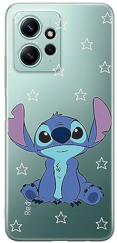 ERT GROUP Funda para teléfono móvil Xiaomi REDMI Note 12 4G Original y con Licencia Oficial de Disney con diseño Stitch 006 Adaptada a la Forma del teléfono móvil, parcialmente Transparente