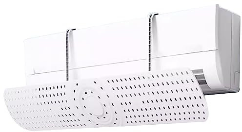 DELURA Klimaanlage Windabweiser, Klimaanlage Split, Tragbare Klimaanlagen, Fenster-Entlüftungs-Set