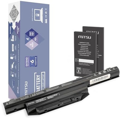 MITSU Batterie Fujitsu lifebook e753 4400 mAh (48 WH) 10,8-11,1 Volt Marque