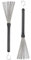FERCAISH 2 pcs Schlagzeug Besen Jazz-Besen Drum Brushes Einziehbare Drum Besen mit Komfortablen Gummigriffe Trommel Büsche Sticks Versenkbar