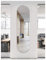 EONAZE Spiegelfliesen Selbstklebend Spiegel Wand Türspiegel Wandspiegel Kleben Mirror Wall Spiegel zum Aufkleben Acryl klebespiegel für die Wand Schrank (Oval 30 X 30 cm 4 Stücke)