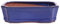 generisch Bonsai - Schale eckig 21.5 x 16 x 6 cm blau 22129