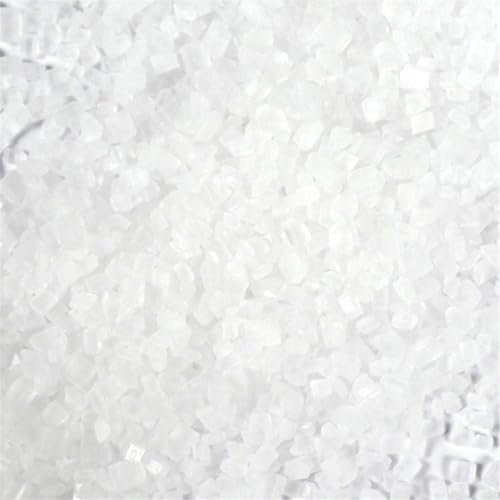 Streuselheld Kristallweiß 120g Streusel zum Dekorieren und Verzieren von Gebäck aller Art wie Torten Kuchen Keksen Zuckerstreusel