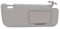 Parasol delantero derecho, parasol para coche, repuesto de parasol, accesorio para interior de coche, color gris