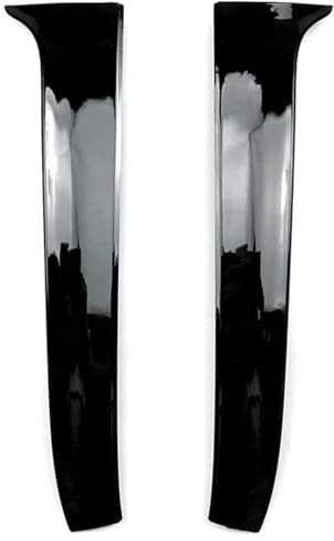 ZGVGFAFLPQ Roof Edge Side Wing For VW For Golf 7 R Variant Wagen 2014-2017 Rear Window Deflector Spoiler Side Splitter Canards Car Accessories(Black)