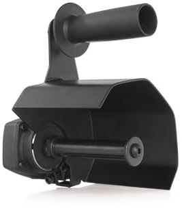 BSD Satinier- und Polieraufsatz für Winkelschleifer – Robuste Schutzhaube, komfortabler Griff, Körnung 80, ideal für Edelstahloberflächen