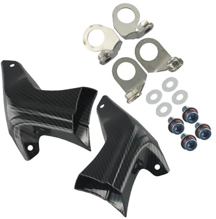 Condotti Aria Freno Di Raffreddamento Kit Condotti di raffreddamento dell'aria per pinza freno in fibra di carbonio adatti per condotto di raffreddamento dell'aria per pinza freno Ducati V4 1098