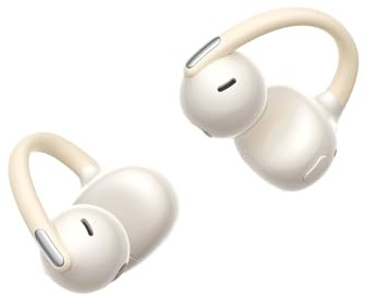 Baseus Bowie MC2 Air Open-Ear-Kopfhörer, Clip-On Earbuds mit CloudComfort, Bluetooth 6.0, SuperBass 2.0, 4 KI-Mikrofonen für klare Anrufe, 40 Std. Akkulaufzeit, IP67, nur 4,9 g leicht