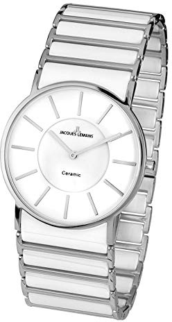 Jacques Lemans Damen-Armbanduhr XS York Analog Quarz Keramik 1-1649E