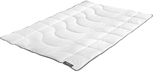 Badenia Trendline Leichtsteppbett, Baumwolle, weiß, 155 x 220 x 5 cm
